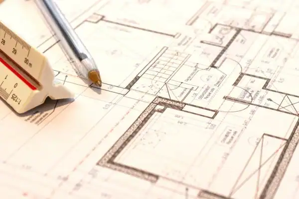 Image of architect Worksop drawings