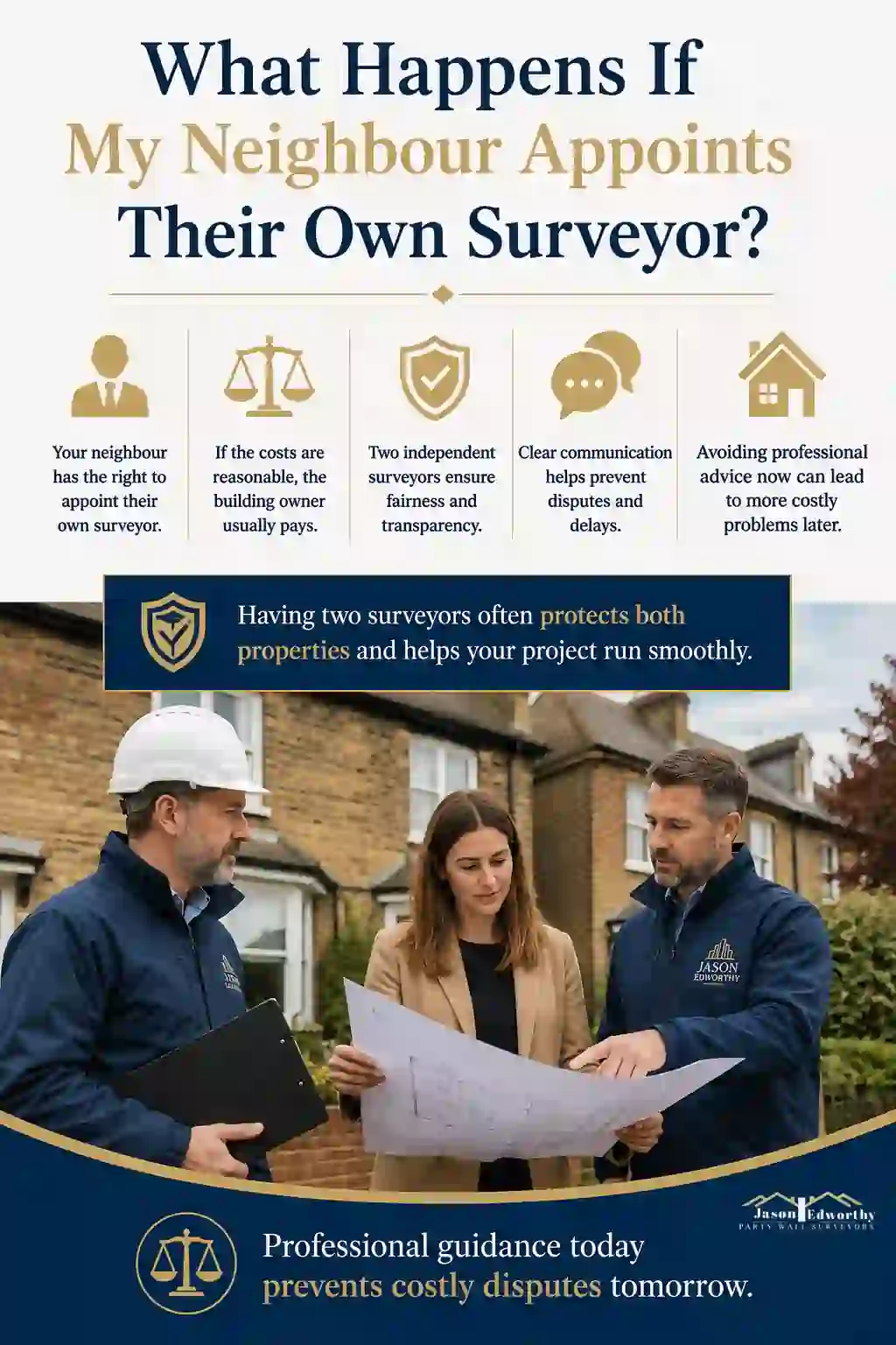 What Happens If My Neighbour Appoints Their Own Surveyor Worksop?