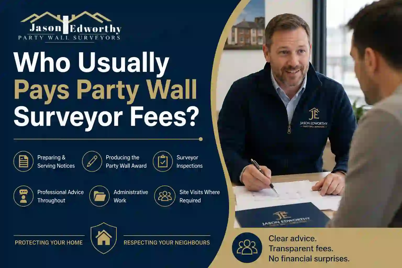 Who Usually Pays Party Wall Surveyor Fees Worksop?